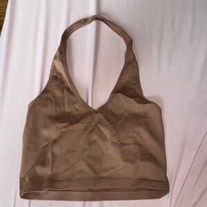 Bozzolo Cocoa Ribbed Top